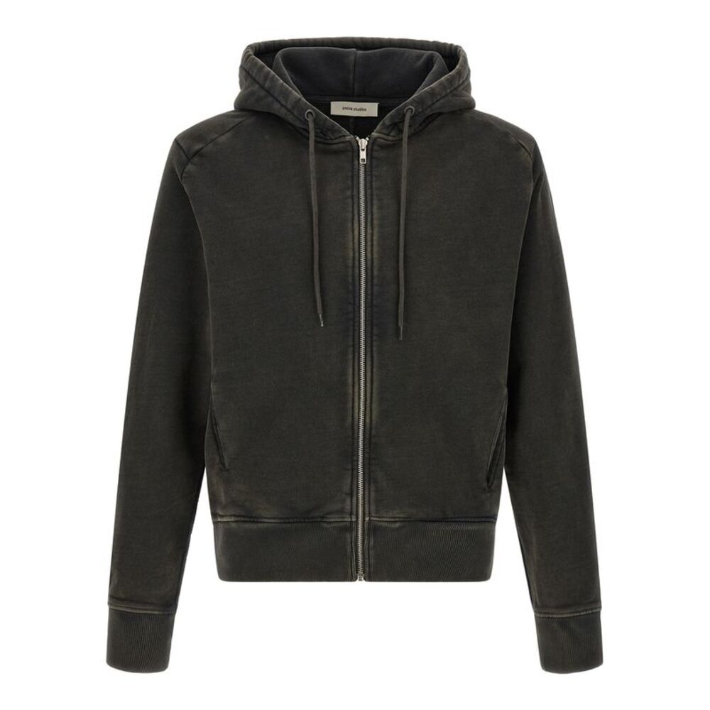 Entire Studios Black Cotton Men's Sweatshirt